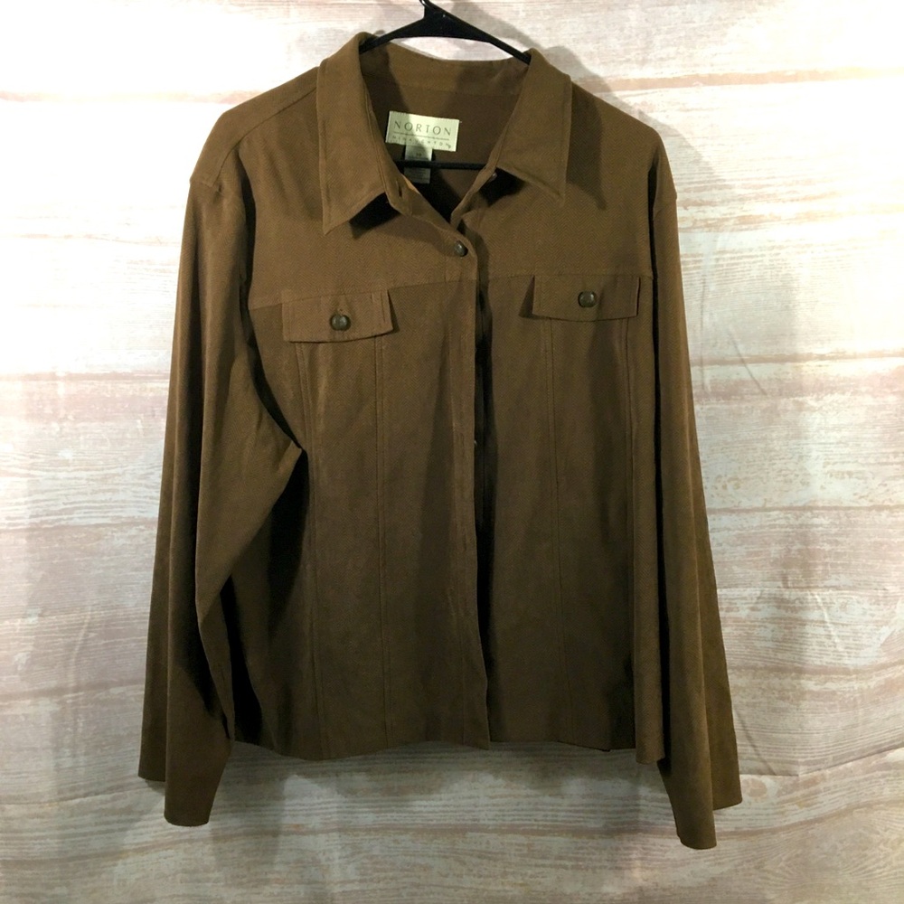 Norton McNaughton Brown Blazer